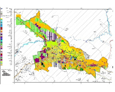 دانلود نقشه اتوکدی کاربری اراضی وضع موجود کل شهر تبریز