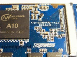 فایل فلش A721-MAINBOARD- V4.2.0 CPU A10، صددرصد تست شده و تضمینی