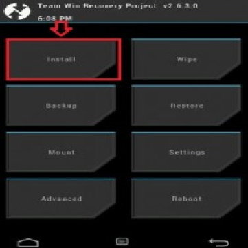دانلود twrp و  کاستوم ریکاوری htc m8 ul