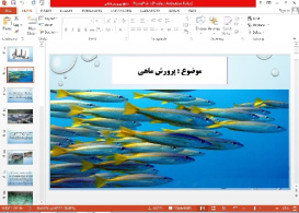 پاورپوینت پرورش ماهی