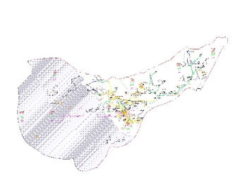 دانلود نقشه اتوکدی شهرستان عجب شیر-آذربایجان شرقی