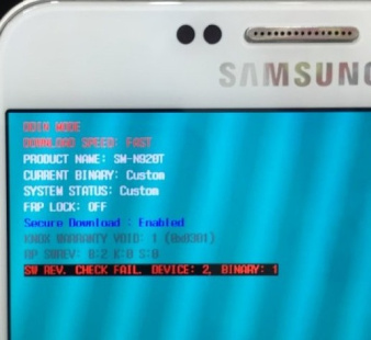 دانلود آموزش حل مشکل sw rev. Check fail. Device 2. Binary 1 در گوشی های سامسونگ با لینک مستقیم
