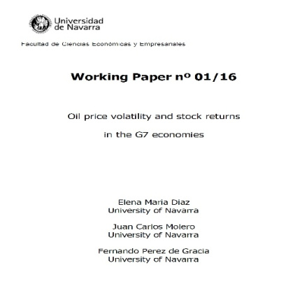 ترجمه مقالات لاتین 2016 رشته مدیریت: Oil price volatility and stock returns in the G7 economies