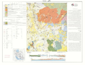 نقشه زمین شناسی 10000 وفس