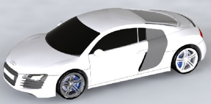 خودرو Audi طراحی شده توسط نرم افزار Solid Works