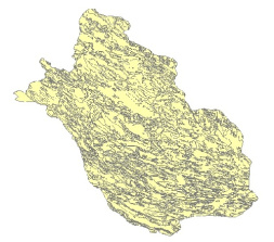 دانلود شیپ فایل GIS استان فارس
