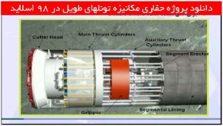 دانلود پروژه حفاری مکانیزه تونلهای طویل