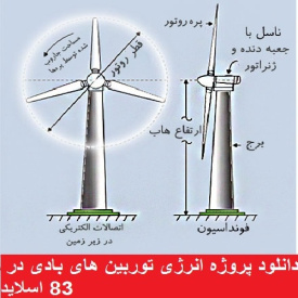 دانلود پروژه انرژی توربین های بادی