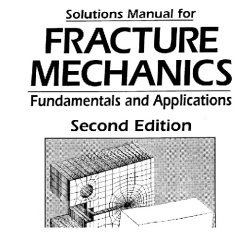 کتاب حل المسائل مکانیک شکست اندرسون Anderson