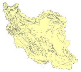دانلود شیپ فایل GIS طبقه بندی اقلیم ایران