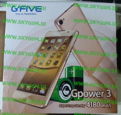 فایل فلش GFIVE  Gpower3 با پردازشگر CPU MT6580