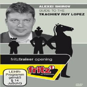 فیلم ارزشمند شطرنج سلاحی قوی در برابر روی لوپز  Guide to the Tkachiev Ruy Lopez