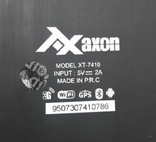 فایل فلش اورجینال  تبلت AXaxon axon XT-7410 با پردازشگر Spreadtrum (SPD SC7731)