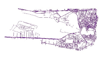 نقشه GIS معابر منطقه نه 9 شهر تهران با آخرین تغییرات سال 96در فرمت Shapefile