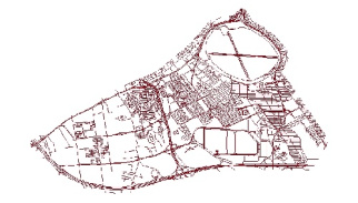 نقشه GIS معابر منطقه نوزده-19 شهر تهران با آخرین تغییرات سال 96در فرمت Shapefile