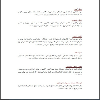 ریز فضا ( استاندارد ) طراحی کتابخانه