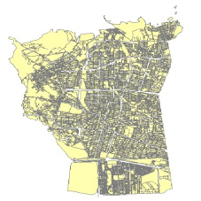 دانلود شیپ فایل GIS کاربری اراضی منطقه پنج (5) تهران