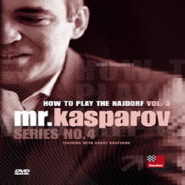 چگونه سیسیلی نایدروف را بازی کنیم جلد 3 گری کاسپاروف دی وی دی اورجینال How to play the Najdorf Vol. 3