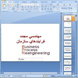دانلود پاورپوینت مهندسي مجدد فرايندهاي سازمان- 103 اسلاید
