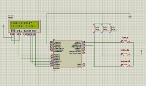 پروژه انجام شده با میکروکنترلر AVR با عنوان طراحی ساعت دیجیتالی با قابلیت تنظیم