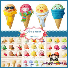 وکتور بستنی | ice cream vector