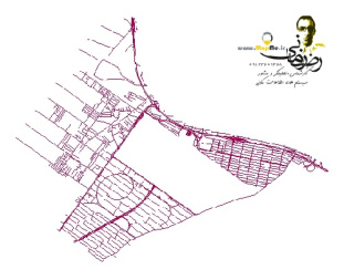 نقشه GIS معابر منطقه چهار-4 شهر کرج با آخرین تغییرات سال 96در فرمت Shapefile