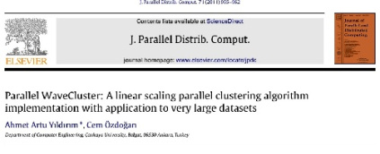 کلاستر موج موازی : پیاده سازی الگوریتم های کلاسترینگ موازی مقیاس گذاری خطی با کاربرد در رقابت های خیلی بزرگ