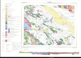 دانلود نقشه زمین شناسی منطقه اصفهان در قالب فایل PDF