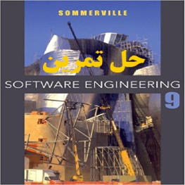 دانلود حل تمرین کتاب مهندسی نرم افزار ویرایش نهم نویسنده سامرویل Software Engineering by Ian Sommerville