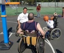 دانلود پاور پوینت نقش ورزش و فواید آن در افراد معلول