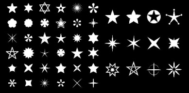 وکتور ستاره-طرح ستاره-لگوی ستاره-فایل کورل