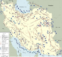 نقشه GIS کامل گسل های ایران - 37 صفحه pdf + فایل جی آی اس نقشه ها