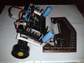 ربات مسیریاب ۲۴ سنسور پیشرفته با AVR