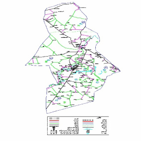 دانلود نقشه اتوکدی شهرستان رامشیر - خوزستان