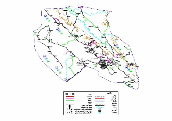 دانلود نقشه اتوکدی شهرستان هفتکل - خوزستان