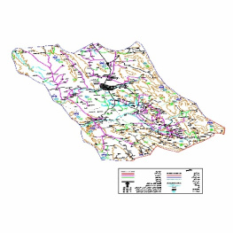 دانلود نقشه اتوکدی شهرستان باغ ملک - خوزستان