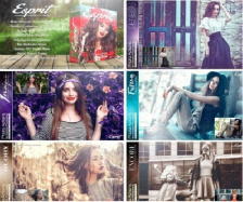 دانلود اکشن حرفه ای Actions for Photoshop- Esprit  فتوشاپ مخصوص تغییر رنگ عکس