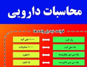 سایز اصلی- پوستر محاسبات دارویی