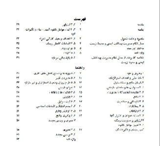 برنامه مدیریت سیستم HSE در وزارت نفت ایران ، HSE Plan ، HSE MS