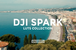 دانلود مجموعه پریست های اصلاح رنگ DJI Spark LUTs Collection