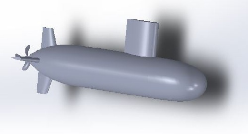 فایل STP زیردریایی سابوف(ُSUBOFF)