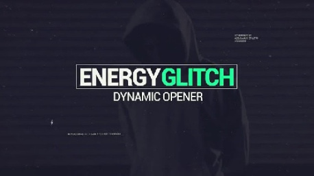 دانلود پروژه آماده مدرن افترافکت Modern Glitch Energy Opener