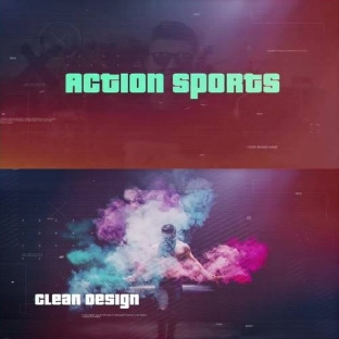 دانلود پروژه آماده اکشن ورزشی افترافکت Action Sports