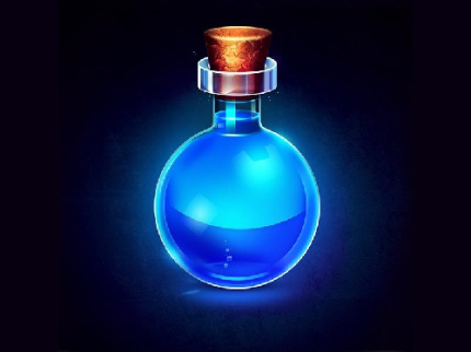 فرمول تولید محلول جادویی آبی رنگ
