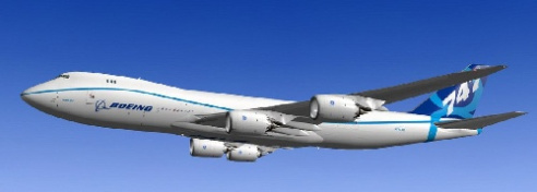 ابعاد و اندازه ها و مدل هواپیمای بوئینگ 747