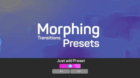 دانلود پروژه و پریست آماده پریمیر  ترانزیشن به سبک مورف  Morphing Transitions Presets