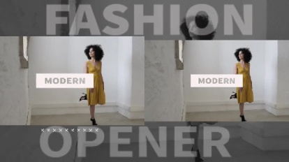 دانلود پروژه آماده  پریمیر استارت فشن Fashion Opener