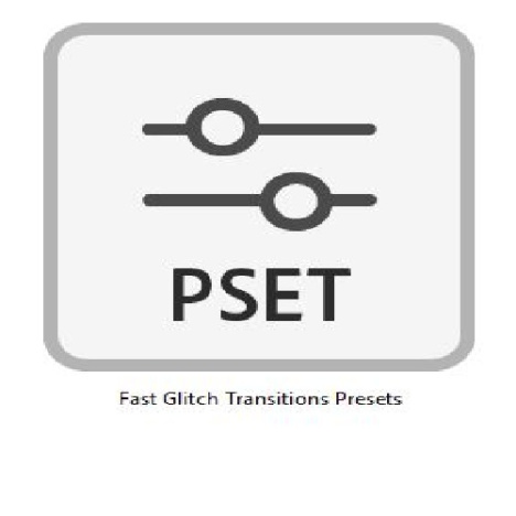 دانلود پریست آماده پریمیر ترانزیشن Fast Glitch Transitions Presets