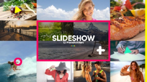 دانلود پروژه اسلاید شو رنگی زیبا افترافکت  Slideshow Color