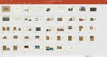 پروژه مرمت گنبد علویان ....... پاور پوینت ....... تحلیل گنبد علویان